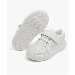Felix & Flora Toddler/Little Kid Girls Running Shoes Sports Sneakers Princess Casual Glitter Shoes, Size 16,1 cm