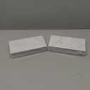 Carrara Marble Subway Tile, 100% Natural Marble, 3" x 6" Peel and Stick Self Adhesive Backsplash Tile for Kitchen and Bathroom, 16 Sheets (Bianco Carrara White)