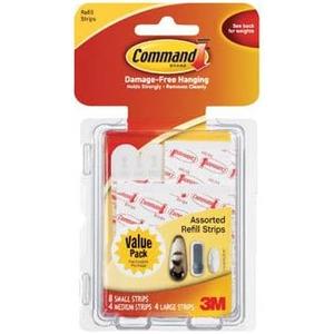 3M Command Replacement Adhesive Strip