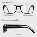 Gaoye Professional Reading Glasses for All Day - Computer Readers with Blue Light Protection - Value Pack