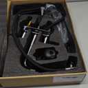 KENES Chrome Centerset Bathroom Faucet with Pull Out Sprayer, 4 Inch 2 Handle Pull Down Bathroom Faucet 3 Hole, Bathroom Sink Faucet with Pop Up Drain & Supply Lines LJ-9059A-5