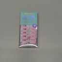 BTArtbox Press On Nails Almond - Pastel Baby Pink Short Summer Press On Nails with Glue for Women, Opaque Soft Gel Glue On Nails in 16 Sizes - 32 Stick On Nails Kit, Bounce Kiss