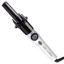 KISS Instawave Deluxe Automatic Rotating Curling Iron, Self-Spinning, Ceramic Ionic Technology, Tangle Prevention, 2-Way Rotation, Dual Heat Settings up to 420F, 1 Curling Wand, Black & White
