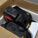 Putnen Under Desk Elliptical Machine, Electric Elliptical Leg Exerciser for Seniors with 12 Adjustable, Portable Quiet Elliptical Exercise Machine, Seated Pedal Exerciser with Remote Control (Orange)