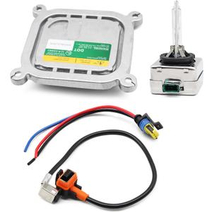 Xenon Headlight Ballast Kit with Igniter & D3S Bulb Compatible with Mustang 2010-2019 8A5Z-13C170-A DL3Z-13C170-A 7L7Z-13N021-A
