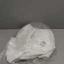 Joydeco Blackout Patio Sliding Door Curtains 84 Inches Long, Grommet Privacy Room Divider Curtains, Extra Wide Thermal Blackout Drapes for Bedroom Living Room (Pure White, 100Wx84L, 1 Panel)