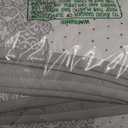 Great Bay Home 3-Piece Reversible Quilt Set with Shams. All-Season Bedspread with Patchwork Striped Pattern. Dorothea Collection (King, Grey)