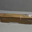 TONIAL Curtain Rods 32 to 86 Inch(2.6 to 7.2 ft), Telescoping Splicing 3/4 Single Rods for Windows 54 to 82 Inch(4.5 to 6.8 ft) Christmas Decorative Drapery Rod with Acrylic Diamond Finial, Nickel