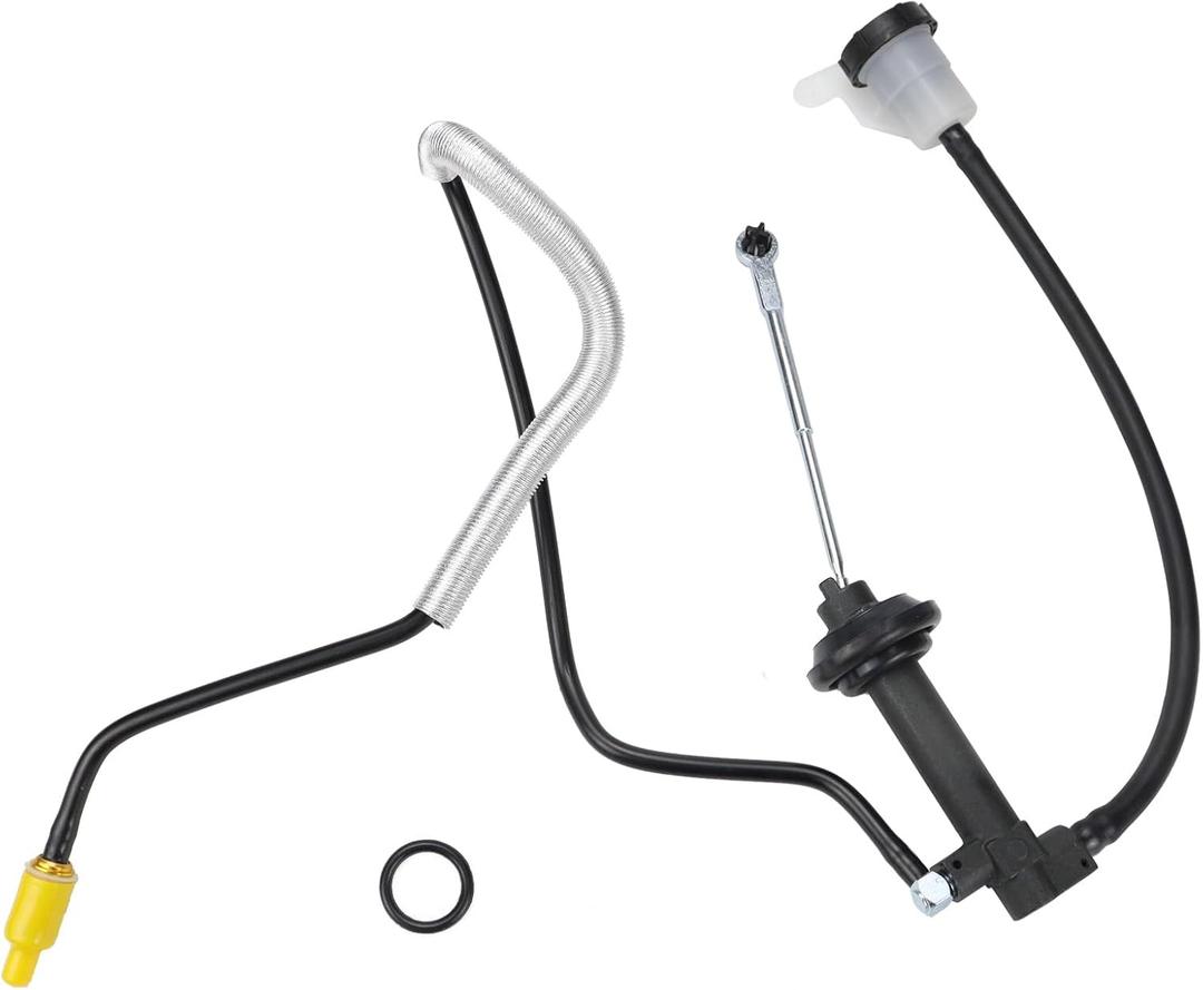 Pre-Bled Clutch Master Cylinder and Line Assembly Compatible with Ford Ranger Explorer 1995-2012 Fit for Mazda B2300 B2500 B3000 B4000 Navajo Replace CC649032 136.65719 07-140 M0724 PM0720