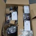 Tree Floor Lamp for Living Room, Industrial 3-Light Standing Lamp with 3 LED Bulbs, Adjustable Rotation Heads, Standing Tall Pole Lamp Farmhouse Rustic Reading Lamps for Bedroom Office (Black)