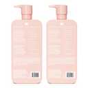 MONDAY HAIRCARE Moisture Shampoo + Conditioner Bathroom Set (2 Count) 27 oz Each for Dry, Coarse, Stressed, Frizzy Hair, Made with Coconut Oil, Rice Protein, Shea Butter and Vitamin E