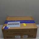 AMERZEST 9Ft Christmas Garland Prelit with Gold Berries and Balls, Flower and 50 Lights Plug in, Holiday Decoration Fireplace Stairs Mantle Door Indoor Outdoor