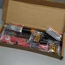 Shell Ejecting Shotgun Foam Blasters Realistic Pellet Soft Bullet Toy Gun Dart Sniper with Scope Rifle Fake Gun Shooting Game for Boys, Girls, Kids, and Adults Birthday Gift Age8-12 (A47-red)