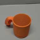 Sony SRS-XB100 Wireless Bluetooth Portable Lightweight Super-Compact Travel Speaker, Durable IP67 Waterproof & Dustproof Shower Speaker, 16 Hour Battery, Versatile Strap, & Hands-free Calling, Orange
