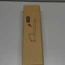 Goovilla Shelf Bracket, Heavy Duty Floating Shelf Brackets 12 inch Long, 4 Pack Brackets for Shelves, Black Coated Metal Wall Shelf Support Brackets with 1/5 Inch Thick and 160 lb. Load Capacity