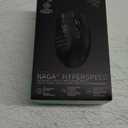 Razer Naga V2 HyperSpeed Wireless MMO Gaming Mouse: 19 Programmable Buttons - HyperScroll Technology - Focus Pro 30K Optical Sensor - Mechanical Mouse Switches Gen-2 - Up to 400 Hr Battery Life