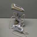 Conair Handheld Garment Steamer for Clothes, Turbo ExtremeSteam 1875W Fabric Steamer, Portable Handheld Design, Strong Penetrating Steam, White/Champagne