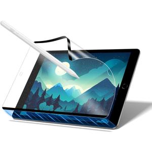 Paper-Feel Magnetic Screen Protector for iPad 9th 8th 7th 10.2 Inch (2021/2020/2019), Write and Draw Like on Paper, Detachable & Reusable, Removable, Matte, Anti-Glare, Easy Install (Ipad10.2" 9/8/7)