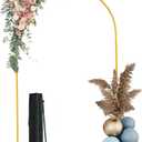 Metal Arch 6.6FT Backdrop Stand,Balloon Arch Stand for Wedding Ceremony, Birthday Party,Banquet Decoration,Baby Shower, Graduations and Garden Decor