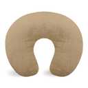 Hooyax Muslin Nursing Pillow Covers Only, Soft and Breathable Nursing Covers for Breastfeeding Pillows, Adorable Infant Feeding Pillow slipcover for Baby Boy and Girls (Brown)