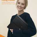 Cesil Accordian File Organizer Expanding File Folder, 13 Pockets, A4 Letter Size Paper Document Receipt Folder for Classroom, Home, Office and Travel