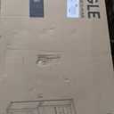 VASAGLE LIRY Collection - 71-Inch Tall Kitchen Pantry Cabinet with Lights and Charging Station, Coffee Bar Cabinet with Doors and Drawer, Farmhouse Style, Adjustable Shelves, Rustic White UBBK363W12