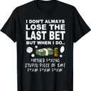 Parlay Funny sports betting Sports bettor T-Shirt, Size XL
