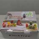 Attachment For KitchenAid Stand Mixer,Masticating Juicer Attachment,White+Grey