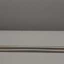 40 Inch to 72 Inch Adjustable Closet Rod for Hanging Clothes, Polished Chrome, Heavy Duty Steel Construction  Design House, 206052