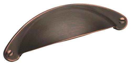 Amerock | Cabinet Cup Pull | Oil Rubbed Bronze | 2-1/2 inch (64 mm) Center to Center | Cup Pulls | 1 Pack | Drawer Pull | Drawer Handle | Cabinet Hardware Amerock | Cabinet Cup Pull | Oil Rubbed Bronze | 2-1/2 inch (64 mm) Center to Center | Cup Pulls | 1 Pack | Drawer Pull | Drawer Handle | Cabinet Hardware