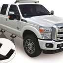 Carr 114502 Step Bars, LD Steps, Mount Kit Included, Aluminum, Silver Powder Coat, Compatible with Dodge/Jeep/Toyota 2000-21, Pair