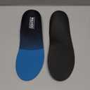 Plantar Fasciitis Insoles for Men Women - Orthotics Inserts, Shoe Insoles Arch Support Flat Feet Inserts Work Boot Insoles for Standing All Day (Mens 8-8 1/2 | Womens 10-10 1/2) (Blue)