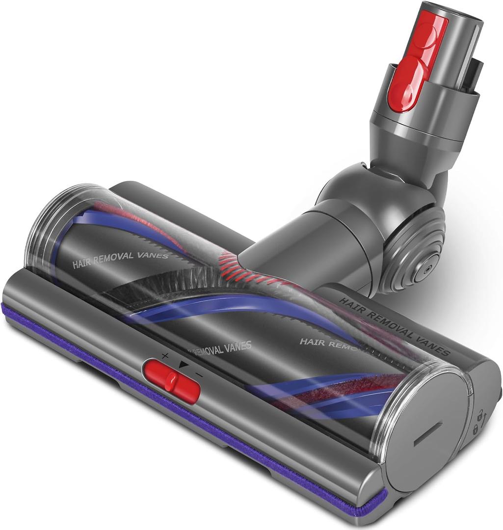 V11 V15 High Torque Brush Head Replacement Compatible with Dyson V7 V8 V10 V11 V15 Vacuum Cleaner, Suction Control Anti-Tangle Deep Clean for Carpets & Hard Floor