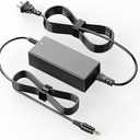 HFLRZZ 12V AC/DC Compatible with Sceptre Monitor Power Cord Adapter for EC Series 35" 32" 30" 27" 24" 22" 20" 19" E248W E225W E205W E275W C325W-1920R Screen LED-Lit Monitor Power Supply Cord Charger Black