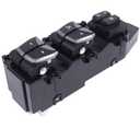 Master Power Window Switch Fornt Left Driver Side 93570-2W000 935702W000 Compatible with Hyundai Santa Fe Sport/XL 2013-2019 Black Push Button