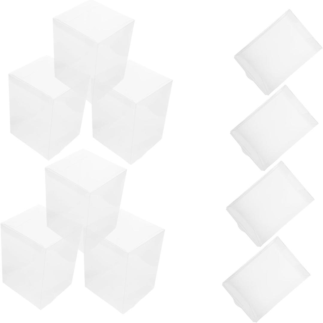 PACKOVE 15pcs Transparent Boxes for Candy and Party Favors Reusable Packaging for and Treats