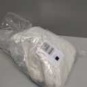 Pallene Faux Fur Plush Throw Pillow Covers 18x18 Set of 2, Luxury Soft Fluffy Striped Decorative Pillow Covers for Sofa, Couch, Living Room, Cream White