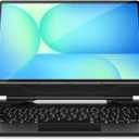 Dexnor for Samsung Galaxy Tab S10 FE+ Plus Case with Keyboard 13.1" Floating Cantilever Magnetic Stand Multi-Touch Trackpad Dual Bluetooth Multi-Device Connection Backlit Keyboard S Pen Holder - Black