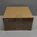 Menkxi 2 Pcs Display Case for Figures 3 Tiers Doll Storage Box Wall Mounted Clear Box Dust Proof Display Cabinet Organizer with Magnetic Door for Mini Toys Action Figures Collectibles, White