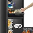 4.0 Cuft Large Depository Drop Safe for Business, Anti-Theft Safe Box with Quick Place Drop Slot, Digital Keypad and Spare Key, Heavy Duty Drop Safes for Business Retail Mail Church Home