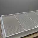 48" X 24" Aluminum Return Filter Grille - Easy Airflow - Linear Bar Grilles [Outer Dimensions: 49.75w X 25.75h]