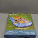 Sloosh Triple Water Slide with 3 BodyBoards, 18FT Lawn Slip Water Splash Slide Summer Toy Splash Pad with Build in Advanced Sprinkler for Kids Adults Backyard Summer Water Fun