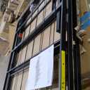 Amazon Basics Bed Frame with Storage, Foldable Metal Platform, Sturdy Steel, No Box Spring Needed, 18 Inches High, Tool-Free Setup, King Size, Black