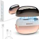 Adjustable Blade Opening Electric Nail Clip (Pink)