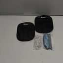 GRENTY 2 PCS Pet Hair Removal Glove for Dogs & Cats, Upgraded Five-Finger Electrostatic Magic Brush Pet Hair Remover, Pet Hair Removal Tools for Clothing, Carpet, Sofa Gaps, Car Seat (BLACK)