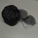 Advanced Memory Foam Neck Travel Pillow, Neck Pillow Airplane with Eye Mask & Ear Plugs, Designed for The Comfort of Travel & Office, Travel Pillow for Plane, Car, Home, Work, Dark Grey