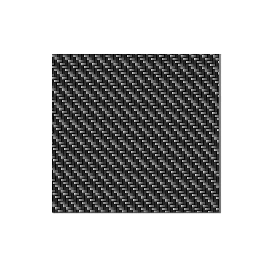 Carbon Fiber Sheet 500X500X3.0MM 3K Carbon Fiber Laminate for CNC RC Drone Automotive (Twill Weave Matte Finish, 500 * 500 * 3mm)