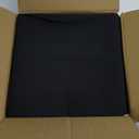 Black Fabric Rectangle Table Cloth - 6 Pack, 60"  84" Washable Tablecloth for 5FT Tables, Wrinkle-Resistant & Heat-Proof Table Cover for Weddings, Dinners & Parties