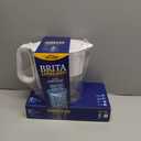 Brita Wave Large 10-Cup Water Filter Pitcher with 2 Longlast+ Filters- Blue