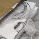 Hicarer 4 Pcs Decorative Round Modern Circle Mirror Wall Art Ring Metal Mirror Wall Mounted for Bedroom, Living Room, Entryway, Dining Room, Hallway (Black)